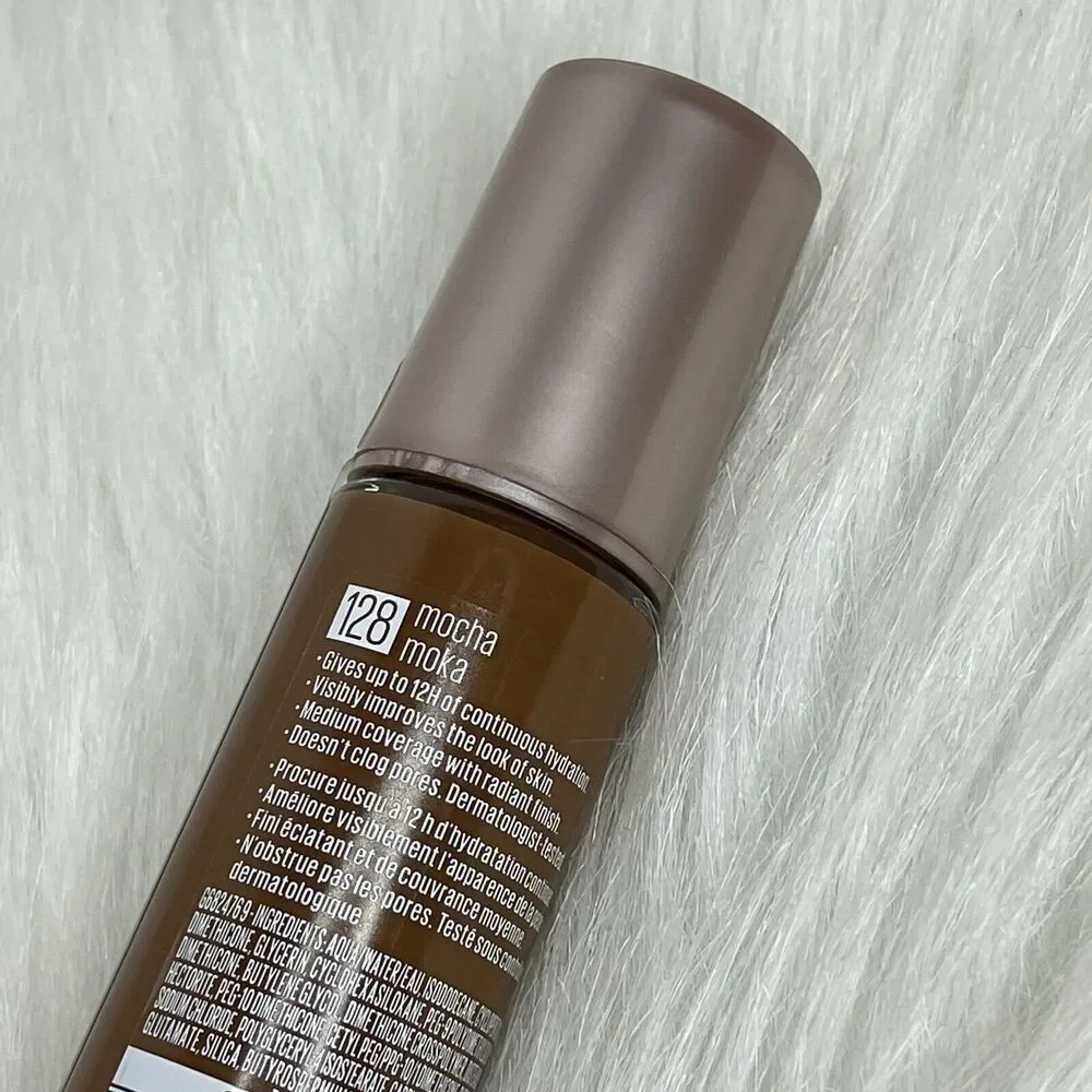 Maybelline Dream‎ Radiant Liquid Hydrating Foundation #128 Mocha Moka